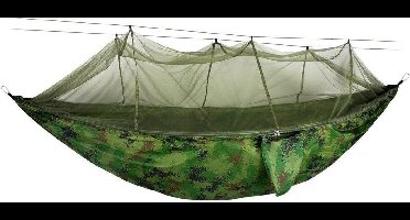 Hangmat met klamboe en opbergtas