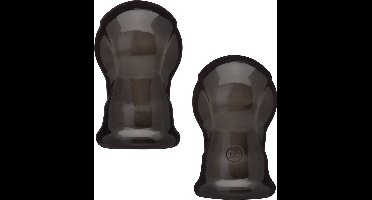 Doc Johnson - In A Bag 5001-09-BG - Nipple Teasers - Smoke Black