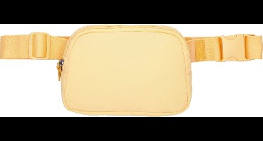 Beagles Heuptas Calvia - Fanny Pack voor Dames - Met verstelbare Schouderband - Dames Tas - Zacht geel