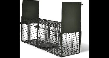 vidaXL - Dierenval - met - 2 - deuren