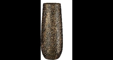 Mica Decorations Vaas Arthur - 21x21x55 cm - Terracotta - Goud