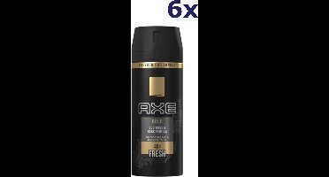 6x Axe Deospray Gold 150 ml