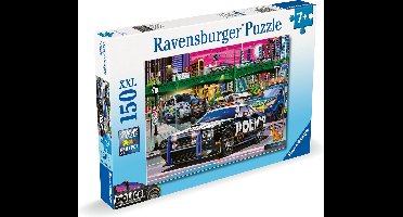 Ravensburger puzzel Police on Patrol - Legpuzzel - 150 XXL stukjes