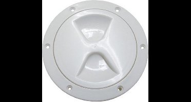 BREG - Rond inspectiedeksel - Wit - 113mm