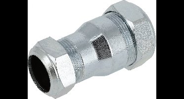 Bonfix Staalverzinkte knelfitting - Rechte verloopkoppeling 104 - 2 x knel - 42mm x 35mm