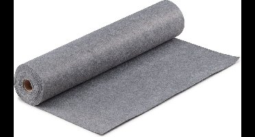 Vaessen Creative Vilt op Rol - Grijs - 1 mm - 45 cm x 5 m