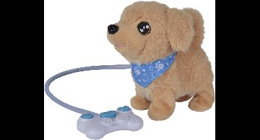 Simba pluchen Golden Retriever hond met lichtgevende lijn en afstandsbediening.