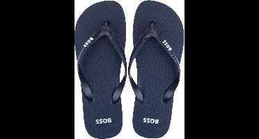 Hugo Boss teenslippers small logo blauw - 43-44