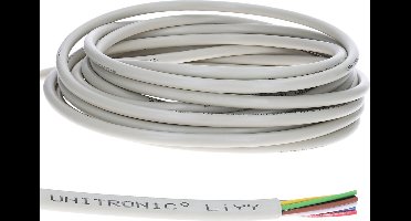 10 meter Lapp 0028308 LiYY besturingskabel 8x0,25 mm² I signaalkabel 8 aders I soldeerkabel voor printplaat I datakabel LED verlengkabel I datalijn