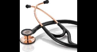 Adscope® 601 Cardiology Convertible Stethoscoop Rose Gold-Black