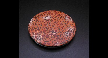 Inklapbare spiegel dierenprint - Ø7,5cm