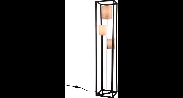 Trio Ross - Vloerlamp - Wit;Zwart