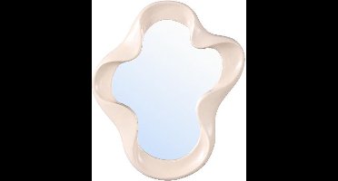 PTMD Spiegel Hannah - 25x2x30 cm - Polyester - Creme