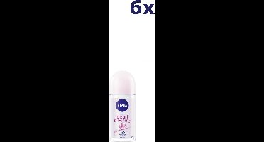 Nivea Pearl & Beauty Deodorant Roller - 6 x 50 ml