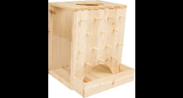 Houten klimmuur 25x25x30cm