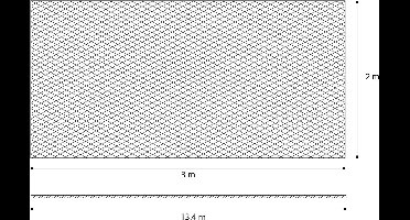 Flamingo Veiligheidsnet Sekura - 300 cm x 200 cm