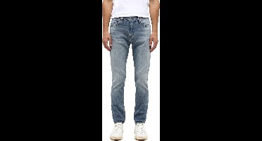 Mustang Heren Jeans Broeken VEGAS slim Fit Blauw 31W / 32L Volwassenen