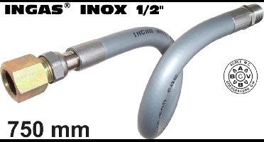 UNIVERSEEL - INOX INGAS 750MM 1/2 -