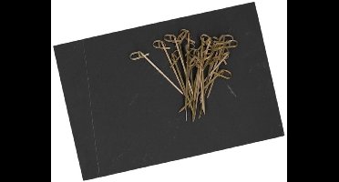 Tapas serveerplank 30 cm met prikkers 9,5 cm