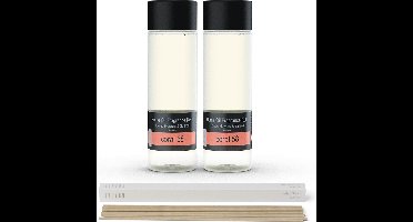 JANZEN Home Fragrance Refill Coral 58 2-pack Incl. Gratis Sticks