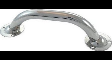 BREG - Handgreep met voetplaat - RVS - Lengte 300 mm