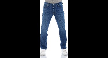 Mustang Heren Jeans Broeken Tramper regular/straight Fit Blauw Volwassenen Denim Jeansbroek