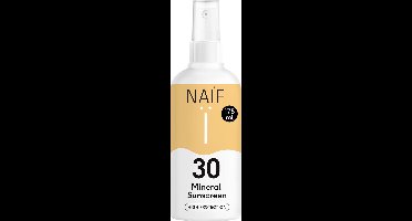 Naïf - Minerale Zonnebrandspray - Voor de hele familie - SPF30 - 175ml