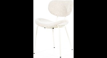 Eetkamerstoel Ace | Beige | BY-BOO - eetkamerstoelen set van 2