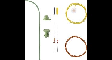 Viessmann Modelltechnik H0 Gaslantaarn Enkel Bouwpakket 6729 1 stuk(s)