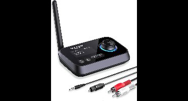 Brightside - Bluetooth Zender en Ontvanger - Receiver - Draadloze Audio Transmitter voor TV & Muziek - Dubbele Koppeling