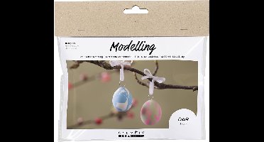 CC Mini Hobbyset Boetseren 2 Gemarmerde Eieren