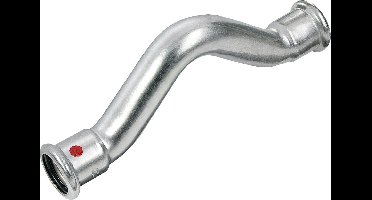 Bonfix Pressfitting staalverzinkt CV Passeerbocht 22 x 22 - 2 x press - (m-profiel)
