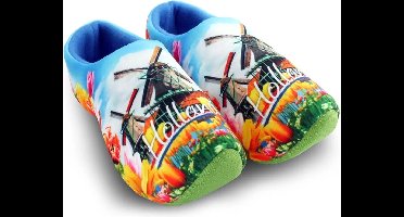 Klomppantoffels Windmolens Holland - Maat 42-44