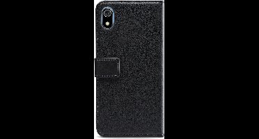 Mobilize Telefoonhoesje geschikt voor Xiaomi Redmi 7A Hoesje | Mobilize Classic Gelly Wallet Bookcase Portemonnee | Pasjeshouder voor 2 Pasjes | Telefoonhoesje voor Pinpas / OV Kaart / Rijbewijs - Zwart