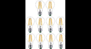 10 stuks | | | Philips LED Peer 4W 840lm 2700K Helder | Energielabel A | 4 watt | 840 lumen | | Extra Warm Wit | 230V | 50.000 | 840 lumen | E27 | 50.000 Branduren