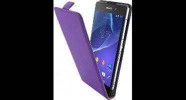 Mobiparts Premium Flip Case Sony Xperia Z2 Purple