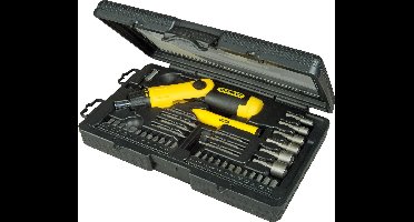 STANLEY 38 Delige Pistoolgreep Ratel-Bit-Set - 0-63-038