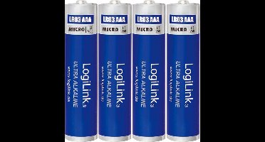 LogiLink LR03B4 niet-oplaadbare batterij Alkaline 1,5 V