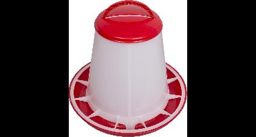 Olba Plastic Voersilo - 1 kg - Rood