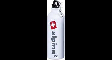 Alpina Drinkfles 750 Ml Aluminium Wit
