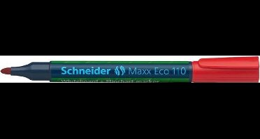 BoardMarker Schneider Maxx Eco110 rood navulbaar rond set van 10
