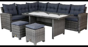 Dining hoekset palermo sicilian taupe