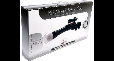 Qware - PS3 Move Accessoire - Sniper Gun Geweer - Zwart