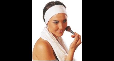 Sibel Cosmetic haarband velcro stretch wit