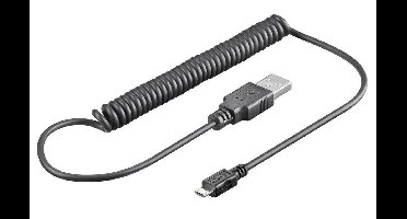 Delock - USB 2.0 Micro Kabel - Zwart - 0.5 meter