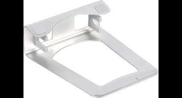 DESQ® Aluminium Laptop standaard | Ook rechtop met gesloten laptop te gebruiken | Tablet