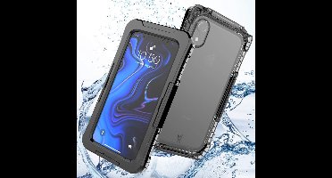 Waterdichte Hoesje geschikt voor iPhone Xr Waterproof Case tot 6 meter Heavy Armor Stofdicht