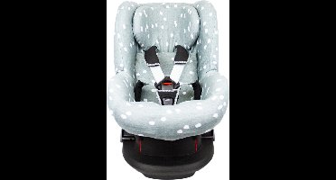 Briljant Baby - 1+ Autostoelhoes + Rugsteun-  Interlock Spots - Stone Groen