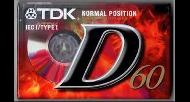 10 TDK D-60EB Cassettebandjes (lownoise)
