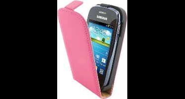 Mobiparts Premium Flip Case Samsung Galaxy Pocket Neo Pink